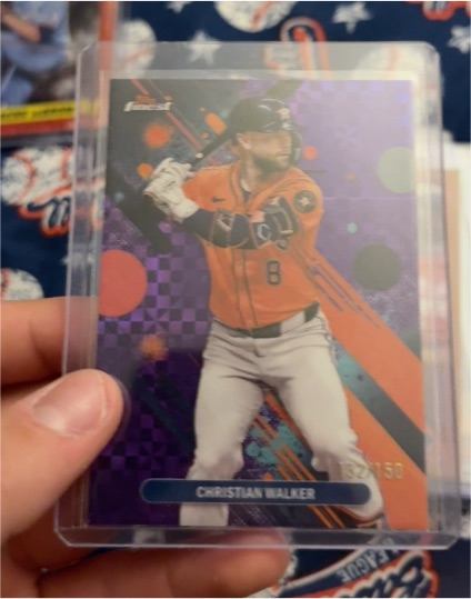 2025 Topps Finest #83 Christian Walker — front