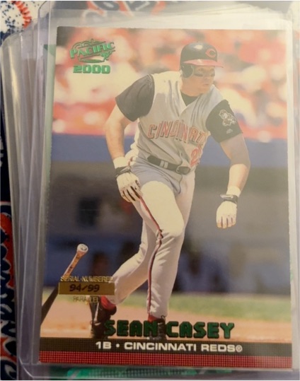 2000 Pacific #111 Sean Casey — front