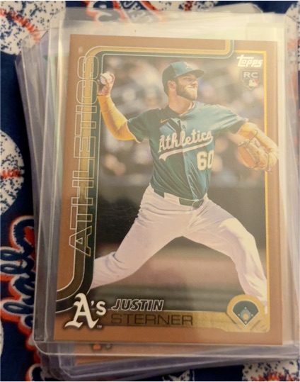 2025 Topps Update #US252 Justin Sterner — front