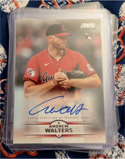 2025 Topps Stadium Club #SCBA-AW Andrew Walters — front
