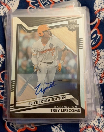 2022 Panini Elite Extra Edition #84 Trey Lipscomb — front