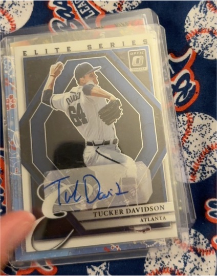 2022 Donruss Optic Elite Series #ESS-TD Tucker Davidson — front
