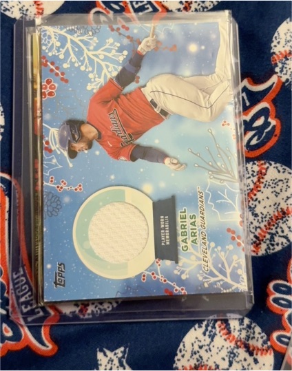 2023 Topps Holiday #RC-GA Gabriel Arias — front