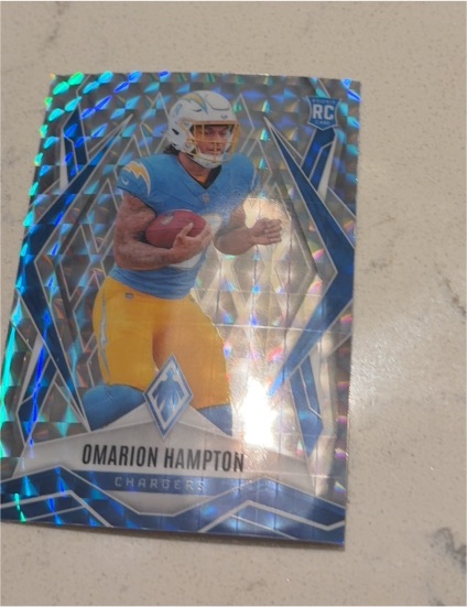 2025 Panini Phoenix #192 Omarion Hampton — front