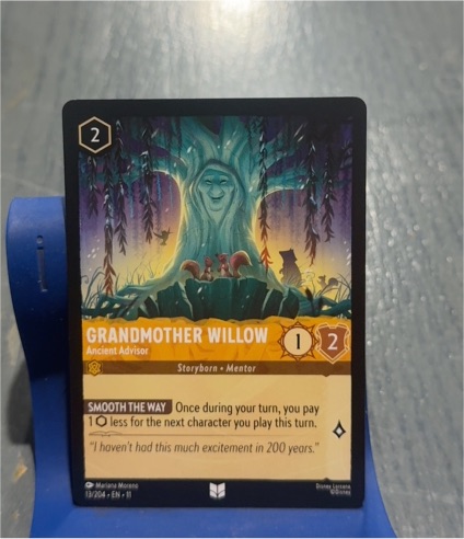 Disney Lorcana Winterspell #13 Grandmother Willow Ancient Advisor — front