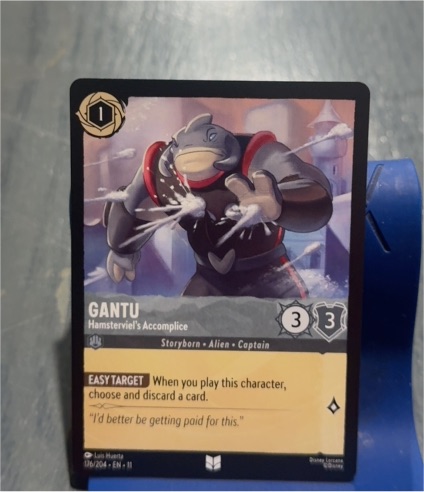2023 Disney Lorcana #176 Gantu - Hamsterviel's Accomplice — front