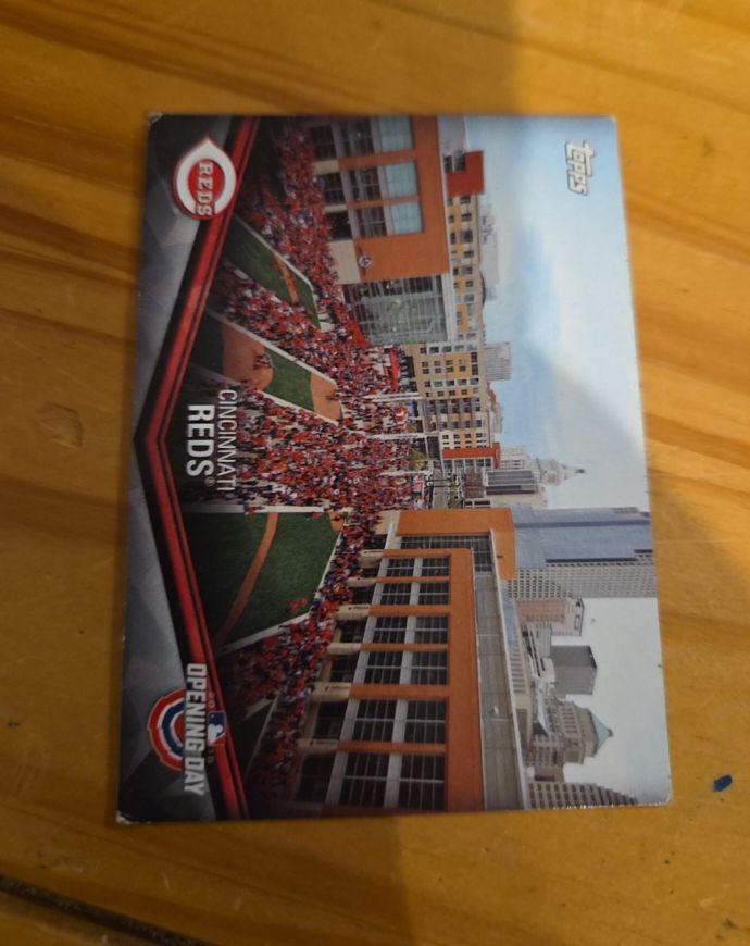 2018 Topps Opening Day Stadiums #ODB-CR Cincinnati Reds — front