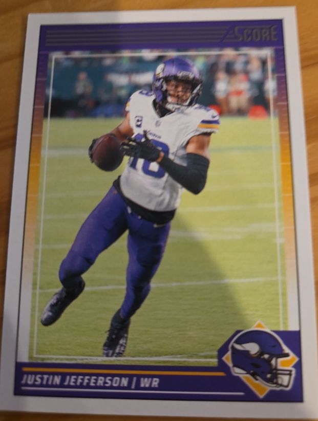 2024 Panini Score #183 Justin Jefferson — front