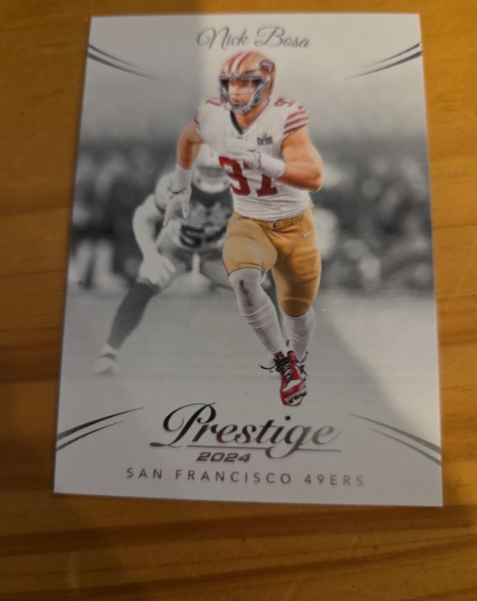 2024 Panini Prestige #261 Nick Bosa — front