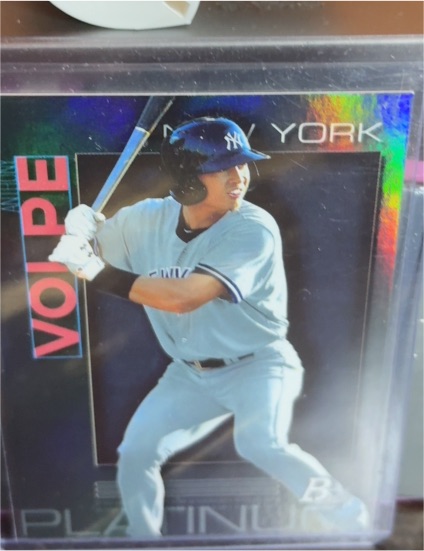 2020 Bowman Platinum #TOP-29 Anthony Volpe — front