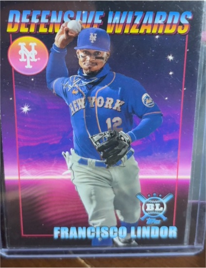 2021 Topps Big League Defensive Wizards #DW-5 Francisco Lindor — front