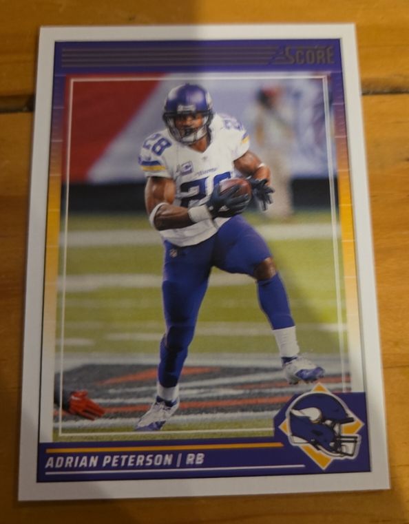 2024 Score #188 Adrian Peterson — front