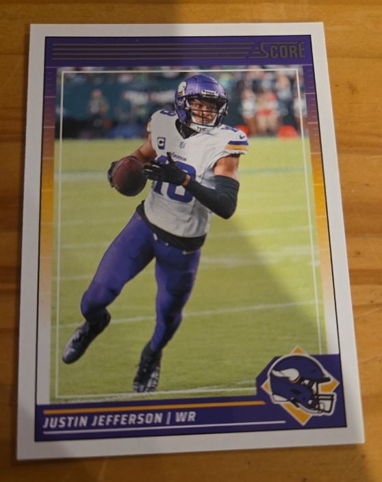 2024 Panini Score #183 Justin Jefferson — front