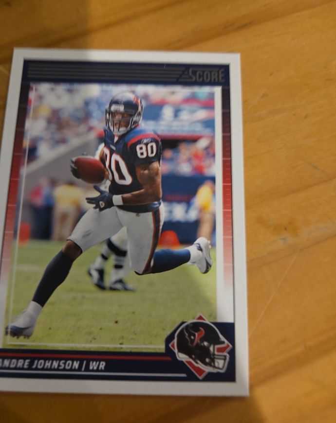 2024 Panini Score #117 Andre Johnson Houston Texans — front
