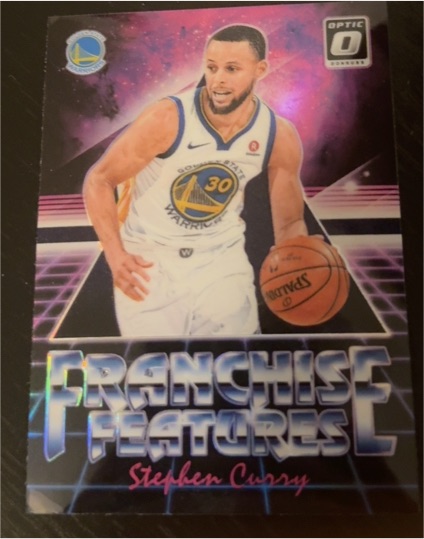 2018-19 Panini Donruss Optic #10 Stephen Curry Franchise Features — front