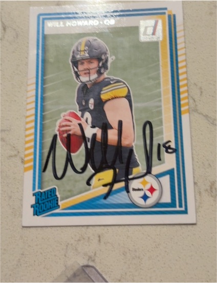 2025 Panini Donruss #309 Will Howard — front