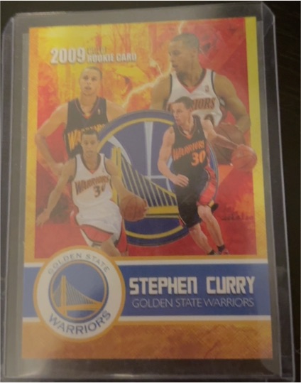 2009 Panini #30 Stephen Curry Rookie Card — front