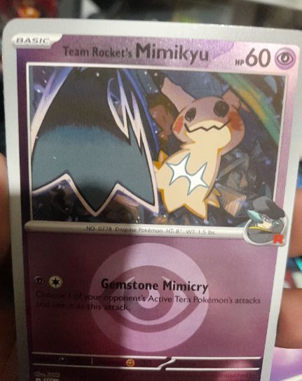 2023 Pokemon Sv10 Destined Rivals #087 Team Rocket's Mimikyu — front