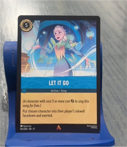 2023 Disney Lorcana The First Chapter #163 Let It Go Elsa — front