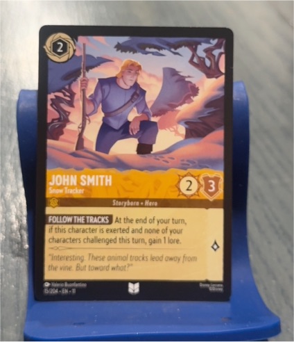 Lorcana Winterspell #15 John Smith - Snow Tracker — front