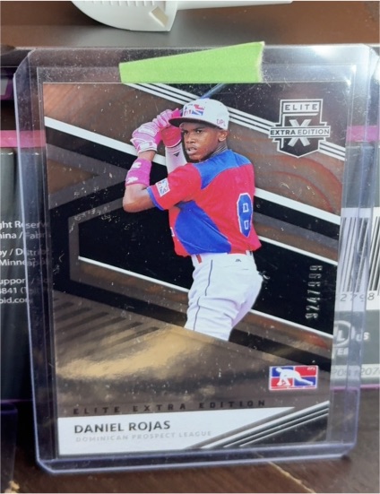 2020 Panini Elite Extra Edition #187 Daniel Rojas — front