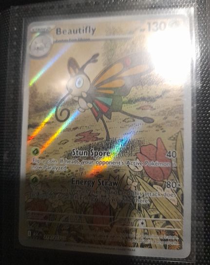 2023 Pokémon ME: Ascended Heroes #219 Beautifly Illustration Rare — front
