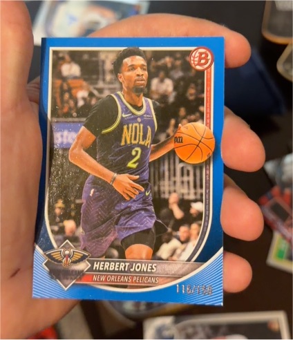 2025-26 Bowman Basketball #140 Herbert Jones — front