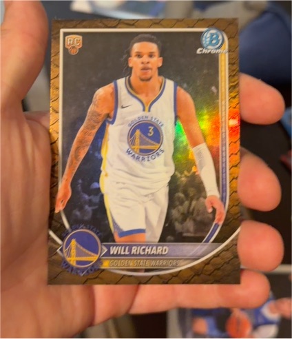 2025-26 Bowman Chrome #BCV-52 Will Richard — front
