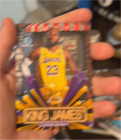 2025 Bowman Chrome #HS-13 LeBron James King James Collectibles — front
