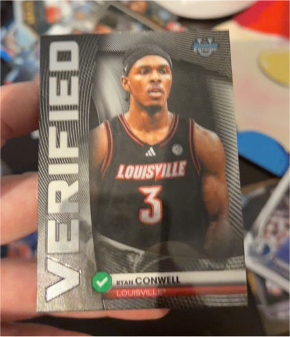 2025-26 Bowman Basketball #BV-13 Ryan Conwell Bowman Verified — front