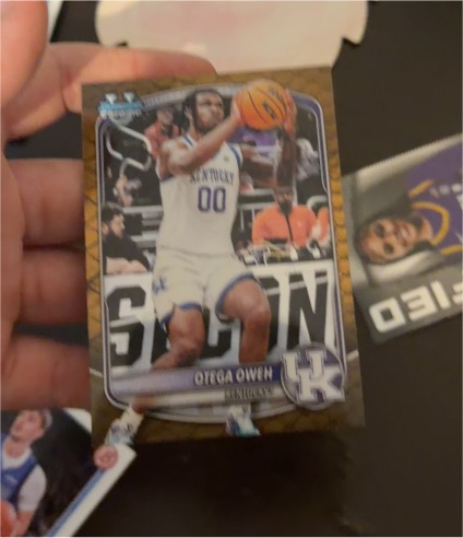 2025-26 Bowman Basketball #BCP-98 Otega Oweh — front