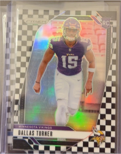 2024 Panini Prizm #324 Dallas Turner — front