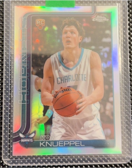 2025-26 Topps Chrome #254 Kon Knueppel — front