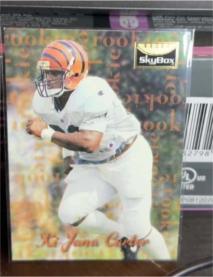 1995 SkyBox Premium #159 Ki-Jana Carter Rookie Cincinnati Bengals — front