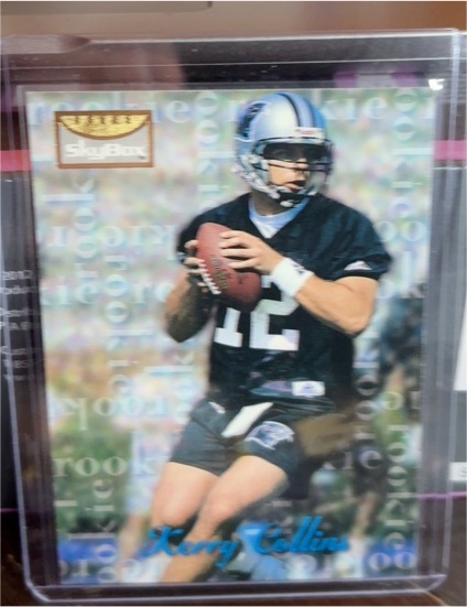 1995 SkyBox Premium #163 Kerry Collins — front