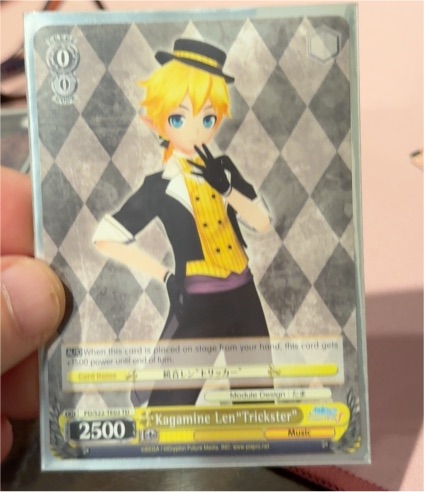 Weiss Schwarz PD/S22-E017 Kagamine Len "Trickster" — front