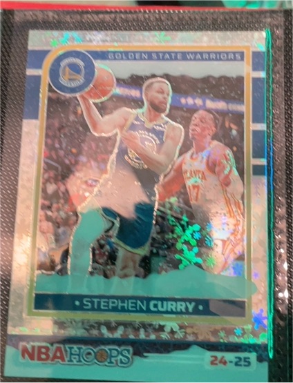 2024-25 Panini NBA Hoops #24-25 Stephen Curry — front