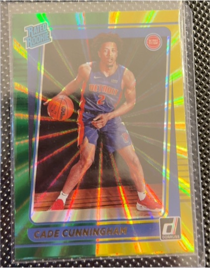 2021-22 Donruss #211 Cade Cunningham — front
