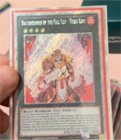 2014 Yu-Gi-Oh! CT11-EN001 Brotherhood of the Fire Fist - Tiger King — front