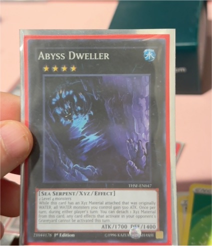 Yu-Gi-Oh! THSF-EN047 Abyss Dweller — front