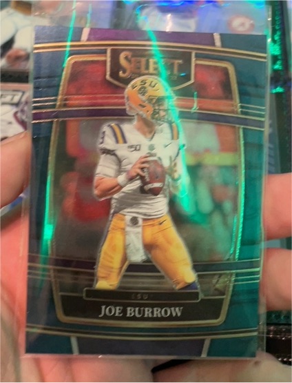 2022 Panini Select Draft Picks #45 Joe Burrow — front