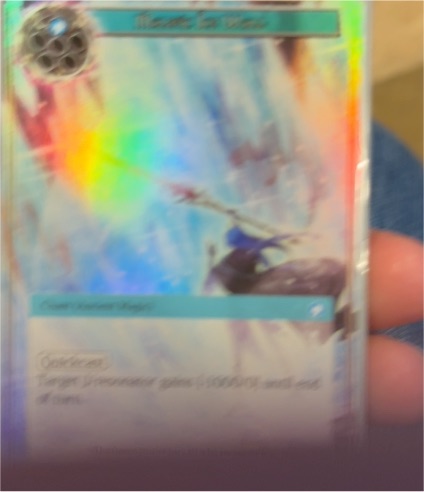 Force of Will TCG - TMS - Water Magic Stone #104 Rare — front
