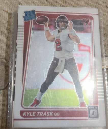 2021 Panini Donruss Optic #209 Kyle Trask Rated Rookie — front