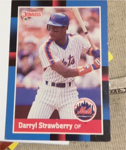 1988 Donruss #439 Darryl Strawberry — front