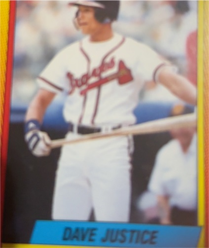 1990 Topps Traded #48T Dave Justice — front