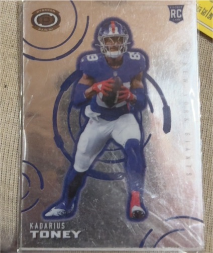 2021 Panini Chronicles Dynagon #D-11 Kadarius Toney Rookie — front