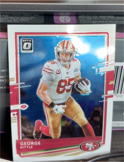 2020 Panini Donruss Optic #87 George Kittle — front