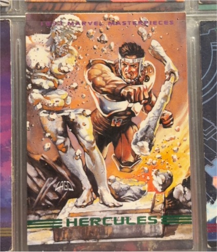 1993 SkyBox Marvel Masterpieces #82 Hercules — front