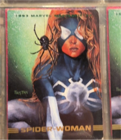 1993 SkyBox Marvel Masterpieces #33 Spider-Woman — front