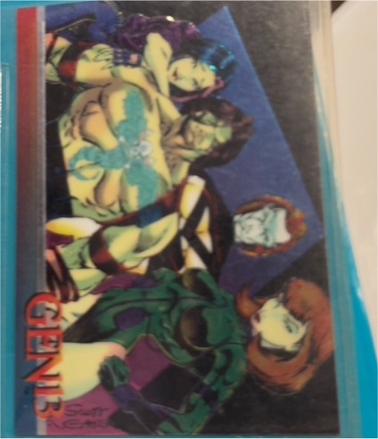 1993 Wizard Series III Gen 13 Chromium Promo Card #7 Fairchild — front